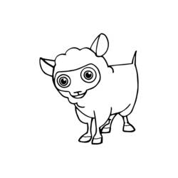 Раскраска: овца (Животные) #11440 - Бесплатные раскраски для печати