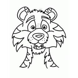Раскраска: Tigris (Животные) #13653 - Бесплатные раскраски для печати