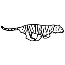 Раскраска: Tigris (Животные) #13723 - Бесплатные раскраски для печати