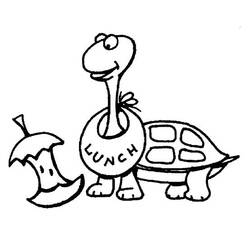 Раскраска: черепаха (Животные) #13399 - Бесплатные раскраски для печати