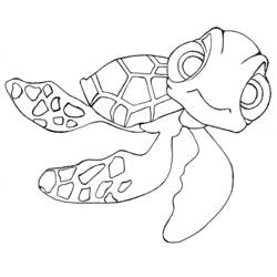 Раскраска: черепаха (Животные) #13523 - Бесплатные раскраски для печати
