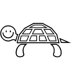 Раскраска: черепаха (Животные) #13582 - Бесплатные раскраски для печати