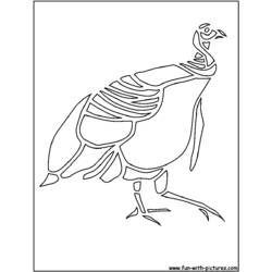 Раскраска: индейка (Животные) #5471 - Бесплатные раскраски для печати