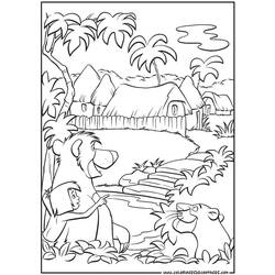 Раскраска: Дикие животные / джунгли (Животные) #21231 - Бесплатные раскраски для печати
