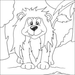 Раскраска: зоопарк (Животные) #12847 - Бесплатные раскраски для печати