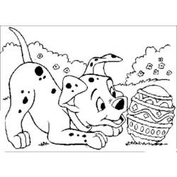 Раскраска: 101 далматинец (Анимационные фильмы) #129196 - Бесплатные раскраски для печати