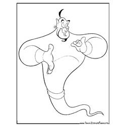 Раскраска: Aladdin (Анимационные фильмы) #127643 - Бесплатные раскраски для печати