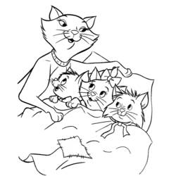 Раскраска: Aristocats (Анимационные фильмы) #26871 - Бесплатные раскраски для печати