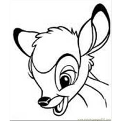 Раскраска: Bambi (Анимационные фильмы) #128699 - Бесплатные раскраски для печати