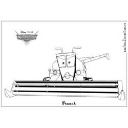 Раскраска: Баньоль (Автомобили) (Анимационные фильмы) #132541 - Бесплатные раскраски для печати