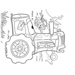 Раскраска: Баньоль (Автомобили) (Анимационные фильмы) #132557 - Бесплатные раскраски для печати