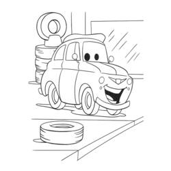 Раскраска: Баньоль (Автомобили) (Анимационные фильмы) #132562 - Бесплатные раскраски для печати