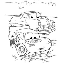 Раскраска: Баньоль (Автомобили) (Анимационные фильмы) #132574 - Бесплатные раскраски для печати