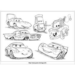 Раскраски: Баньоль (Автомобили) - Бесплатные раскраски для печати