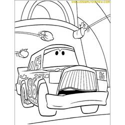 Раскраска: Баньоль (Автомобили) (Анимационные фильмы) #132679 - Бесплатные раскраски для печати