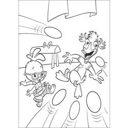 Раскраска: Маленький Цыпленок (Цыпленок Маленький) (Анимационные фильмы) #72921 - Бесплатные раскраски для печати