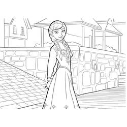 Раскраска: Снежная королева (Анимационные фильмы) #71702 - Бесплатные раскраски для печати