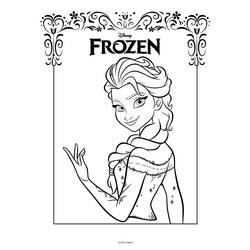 Раскраска: Снежная королева (Анимационные фильмы) #71707 - Бесплатные раскраски для печати