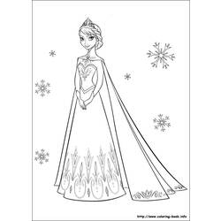Раскраска: Снежная королева (Анимационные фильмы) #71724 - Бесплатные раскраски для печати