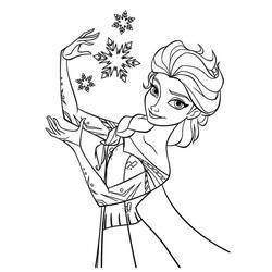 Раскраска: Снежная королева (Анимационные фильмы) #71736 - Бесплатные раскраски для печати