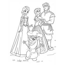 Раскраска: Снежная королева (Анимационные фильмы) #71747 - Бесплатные раскраски для печати