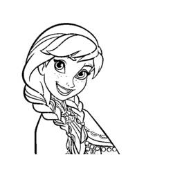 Раскраска: Снежная королева (Анимационные фильмы) #71795 - Бесплатные раскраски для печати