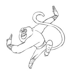 Раскраска: Кунг-фу панда (Анимационные фильмы) #73348 - Бесплатные раскраски для печати
