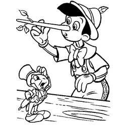 Раскраска: Пиноккио (Анимационные фильмы) #132252 - Бесплатные раскраски для печати