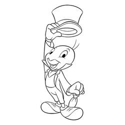 Раскраска: Пиноккио (Анимационные фильмы) #132268 - Бесплатные раскраски для печати