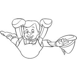 Раскраска: Пиноккио (Анимационные фильмы) #132275 - Бесплатные раскраски для печати