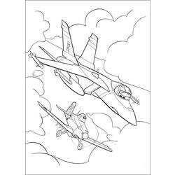 Раскраска: Самолеты (Самолеты) (Анимационные фильмы) #132818 - Бесплатные раскраски для печати