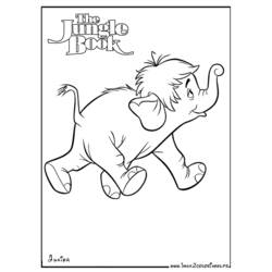 Раскраска: Книга джунглей (Анимационные фильмы) #130070 - Бесплатные раскраски для печати