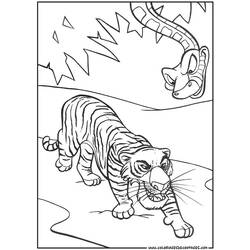 Раскраска: Книга джунглей (Анимационные фильмы) #130146 - Бесплатные раскраски для печати