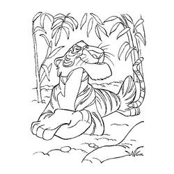 Раскраска: Книга джунглей (Анимационные фильмы) #130241 - Бесплатные раскраски для печати