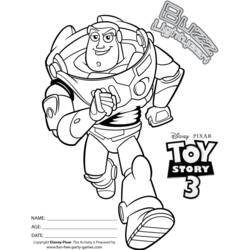Раскраска: История игрушек (Анимационные фильмы) #72455 - Бесплатные раскраски для печати