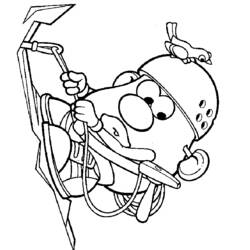 Раскраска: Мистер картофель (Анимационные фильмы) #45169 - Бесплатные раскраски для печати