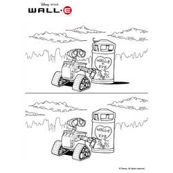 Раскраска: Wall-E (Анимационные фильмы) #132031 - Бесплатные раскраски для печати