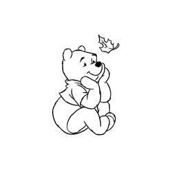 Раскраска: Винни-Пух (Анимационные фильмы) #28690 - Бесплатные раскраски для печати