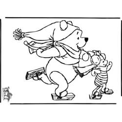 Раскраска: Винни-Пух (Анимационные фильмы) #28861 - Бесплатные раскраски для печати