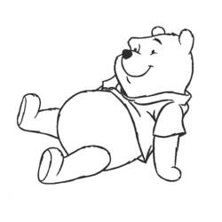 Раскраска: Винни-Пух (Анимационные фильмы) #28885 - Бесплатные раскраски для печати
