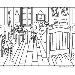 Раскраска: комната (Здания и Архитектура) #63397 - Бесплатные раскраски для печати