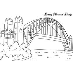 Раскраска: мост (Здания и Архитектура) #62837 - Бесплатные раскраски для печати