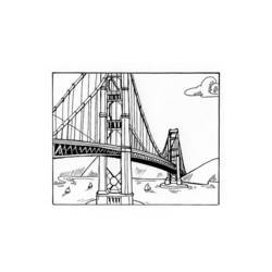 Раскраска: мост (Здания и Архитектура) #62841 - Бесплатные раскраски для печати