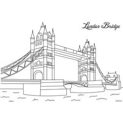 Раскраска: мост (Здания и Архитектура) #62843 - Бесплатные раскраски для печати