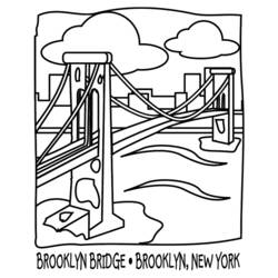 Раскраска: мост (Здания и Архитектура) #62849 - Бесплатные раскраски для печати