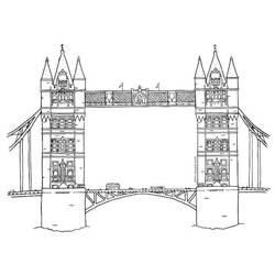 Раскраска: мост (Здания и Архитектура) #62926 - Бесплатные раскраски для печати
