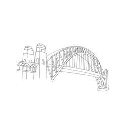 Раскраска: мост (Здания и Архитектура) #62978 - Бесплатные раскраски для печати