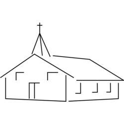 Раскраска: церковь (Здания и Архитектура) #64312 - Бесплатные раскраски для печати