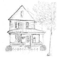 Раскраска: дом (Здания и Архитектура) #66445 - Бесплатные раскраски для печати