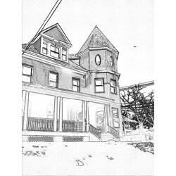Раскраска: дом (Здания и Архитектура) #66456 - Бесплатные раскраски для печати